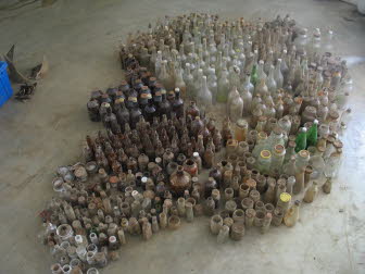 Antique bottles