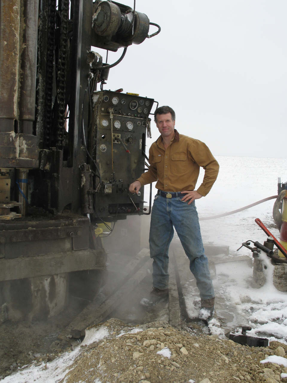 John at the helm