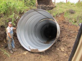 installing sections